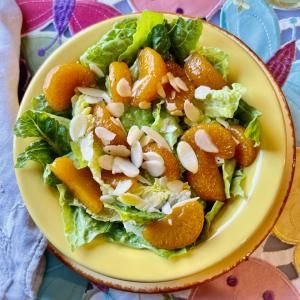 Tossed Romaine and Orange Salad_image