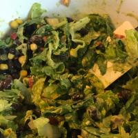 Black Bean Salad with Avocado-Lime Dressing image
