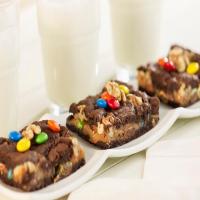 Caramel-Walnut Brownies image