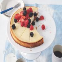 Light Lemony Berry Cheesecake image