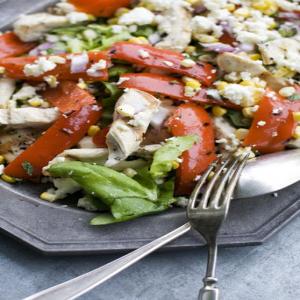 Grilled Greek Chicken Salad Recipe - (4.5/5)_image