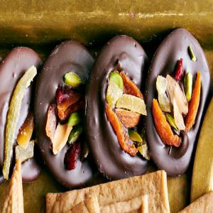 Mendiants (Chocolate with Dried Fruit and Nuts) image