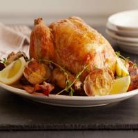 Lemon and Garlic Roast Chicken image