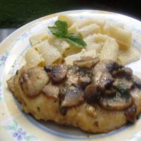 Basil Chicken Marsala With Mushrooms_image