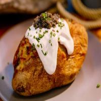 Crab and Caviar Twice-Baked Potatoes image