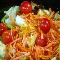 Iceberg Lettuce Salad with Tangy Tomato-Tarragon 