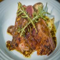 Venison with Bourbon Butter Sauce_image