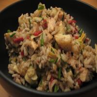 Mediterranean Chicken and Rice Salad image