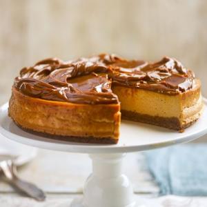Salted caramel cheesecake_image