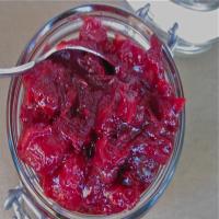 Cinnamon and Ginger Cranberry Sauce image