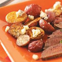 Roasted Potatoes with Thyme and Gorgonzola_image