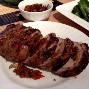 Roasted Loin of Pork with Pan Gravy_image