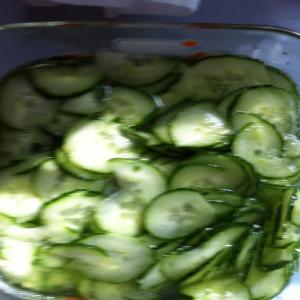 Sweet and Sour Cucumber Salad Recipe - (4/5)_image
