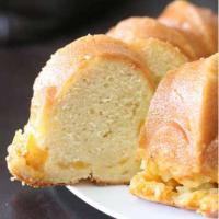 Peach Vanilla Bean Bundt Cake with Peach Soaking Syrup Recipe - (4.4/5) image