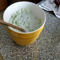 Creamed Cucumbers image