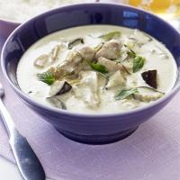 Easy Thai green chicken curry image
