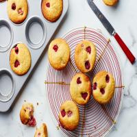 Raspberry Corn Muffins image