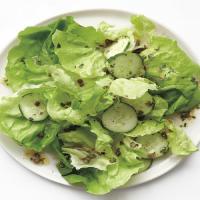 Lettuce Salad with Caper Vinaigrette_image