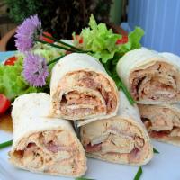Southwest Chicken and Bacon Rollups image