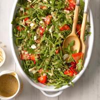 Strawberry Arugula Salad with Feta image