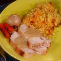 Roasted Turkey with Carrots and Shallots image