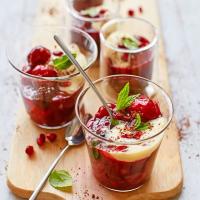 Red berry fruit compote (German rote grütze) image