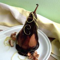 Pears in Chocolate Sauce_image