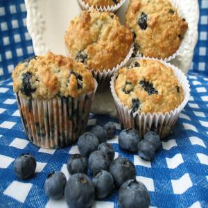 Blueberry-Oatmeal Muffins image