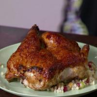 Cornish Game Hens with Pomegranate Molasses image