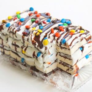 M&M Ice Cream Cake Recipe - (4.4/5)_image