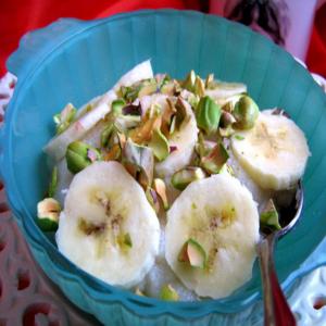 Semolina With Banana & Nuts image