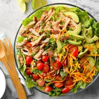 Slow-Cooker Chicken Taco Salad image