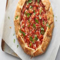 Roasted Tomato and Herbed Cheese Galette image
