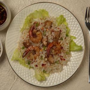 Chicken And Shrimp Rice Salad_image