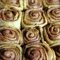 Pumpkin Cinnamon Rolls with Cream Cheese Frosting_image