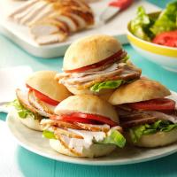 Seasoned Turkey Sandwiches image