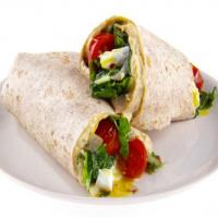 Egg and Kale Breakfast Wraps image