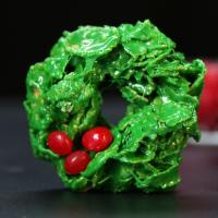 Corn Flake Holly Wreaths Submitted By Jillann Meunier Recipe by Tasty image