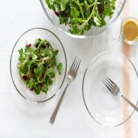 Watercress Salad with Dried Fruit and Almonds_image