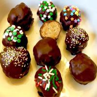 Peanut Butter Balls with Rice Krispies_image