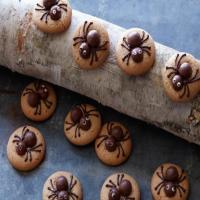 Spooky Peanut Butter Spider Cookies_image