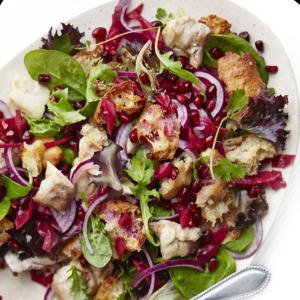 Warm chicken & ciabatta salad_image