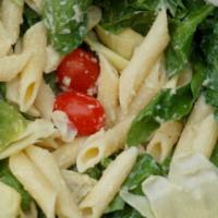 Artichoke Tomato Spinach Pasta Salad_image