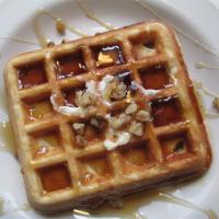 Crispy Walnut Maple Waffles_image