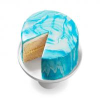 Coconut Mirror Glaze Cake image