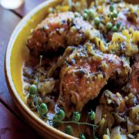Green Tomato Verde with Braised Chicken and Green Tomato Salsa_image