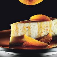 Ricotta Cheesecake with Caramel-Orange Sauce image