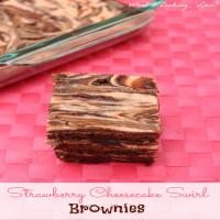 Strawberry Cheesecake Swirl Brownies_image