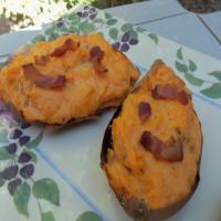Sweet Potatoes With Bacon, Twice Baked image