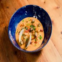 New England Clam Chowder Kissed by Manhattan_image